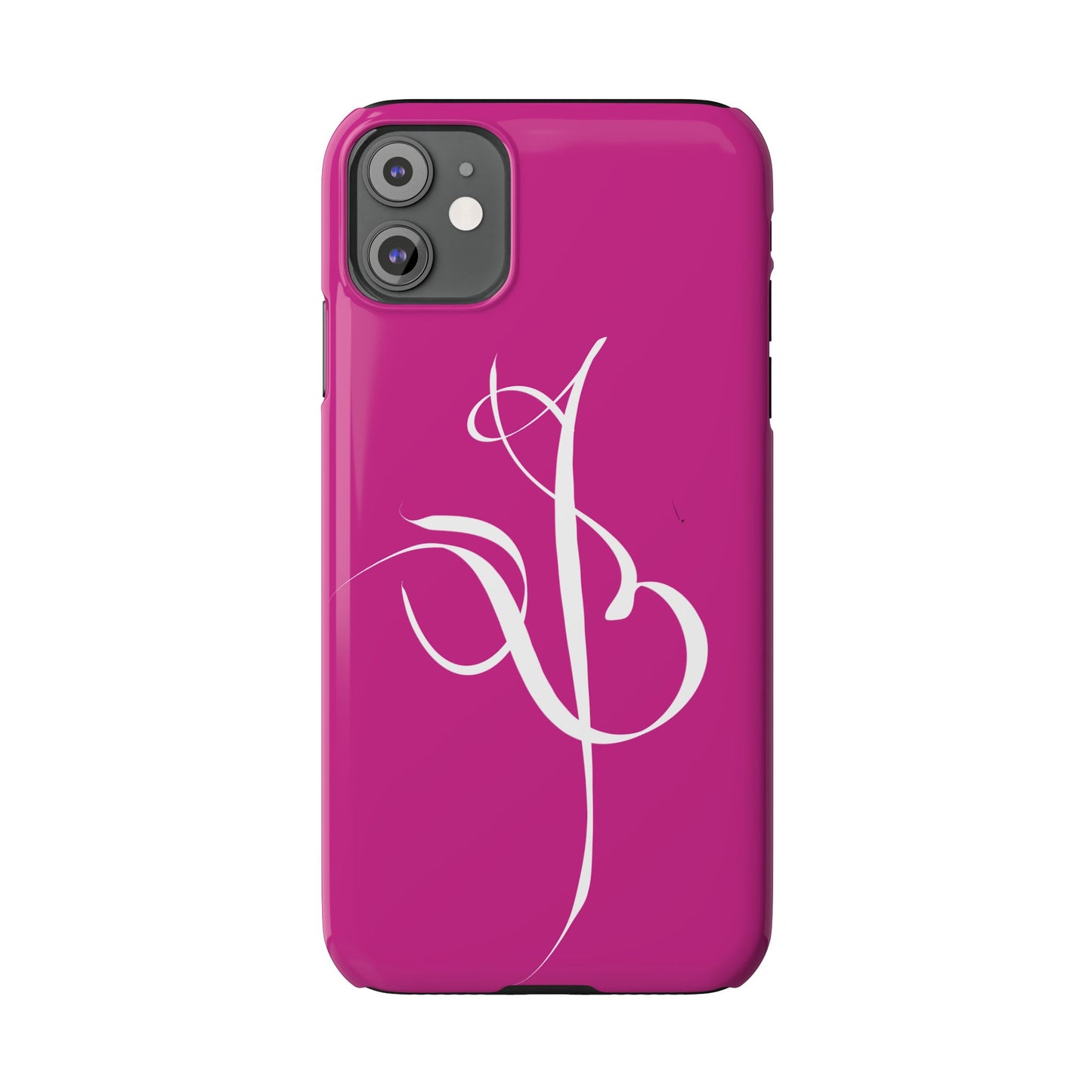 Modern Calligraphy Slim Phone Case -Eshgh (LOVE)