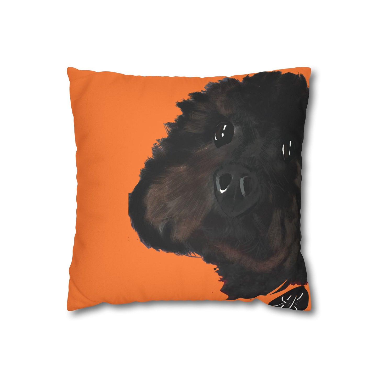 COAL Pillowcase - Modern Art Portrait Watercolour Design