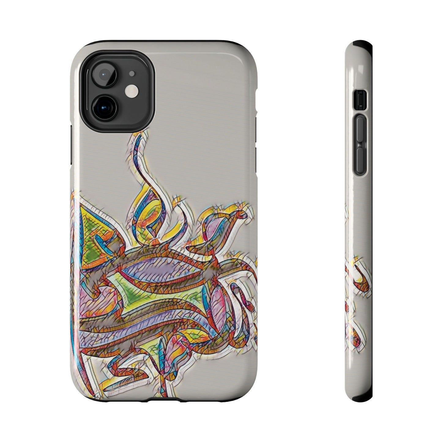 Phone Case Persian Calligraphy Modern Handwriting.