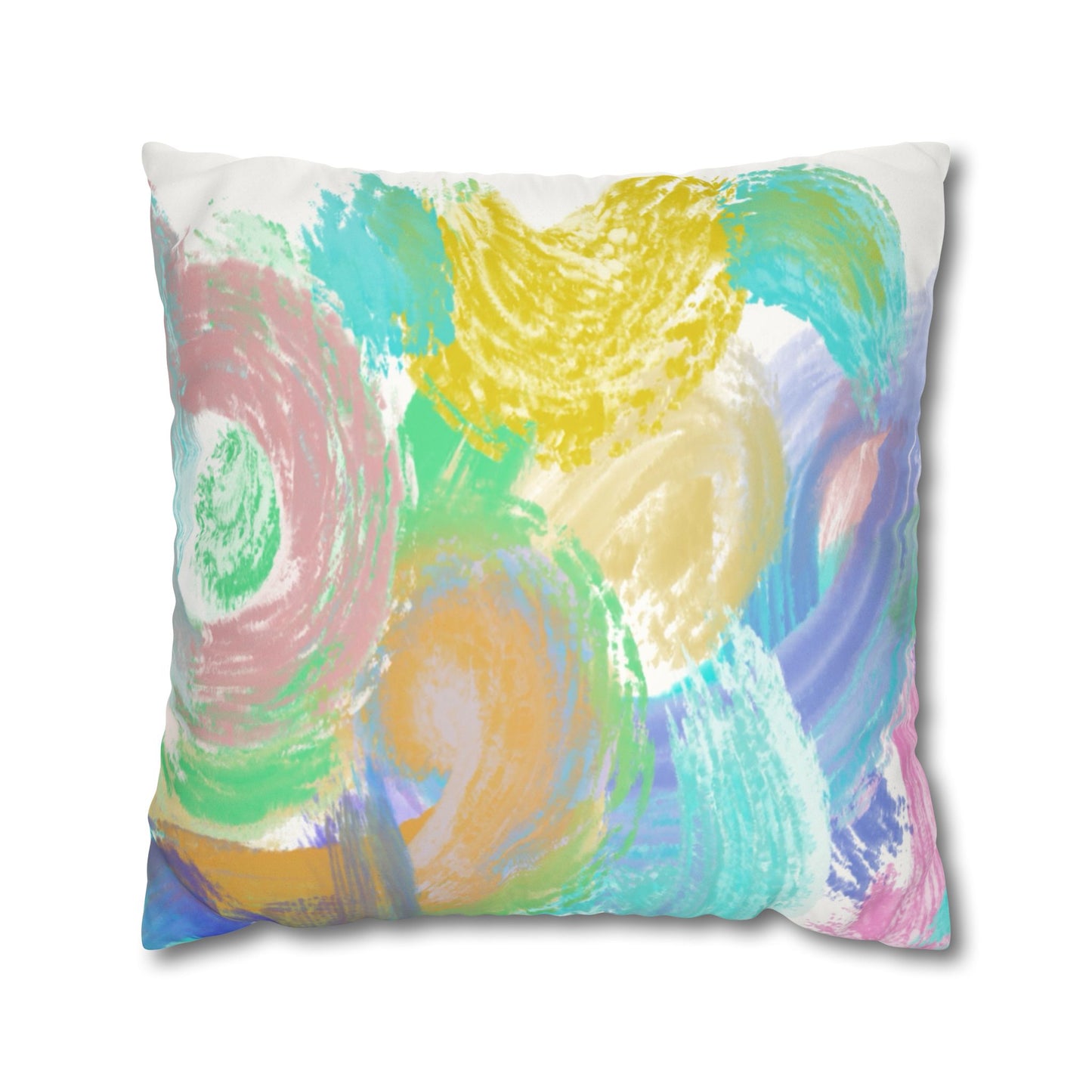 Copy of Square Pillowcase - Modern Art Portrait Watercolour Design