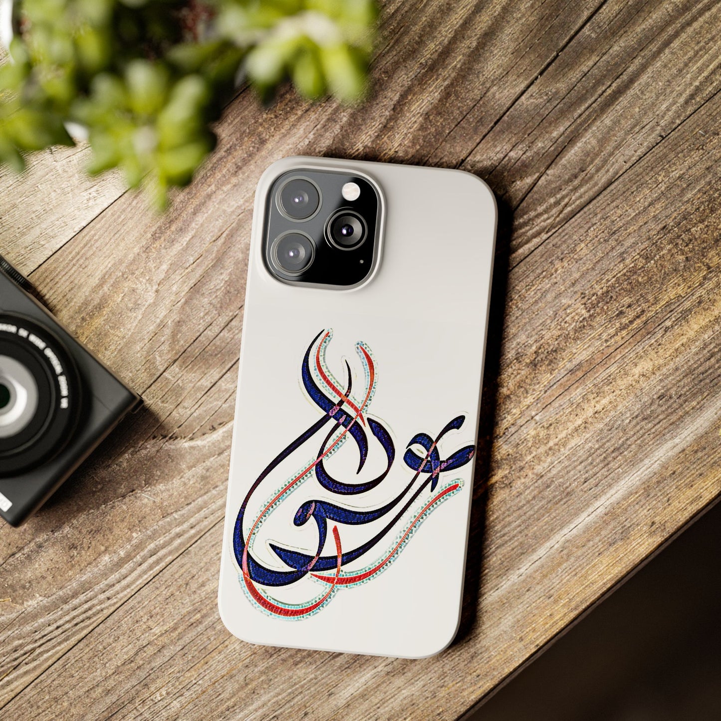 Modern Art Slim Phone Case - Eshgh (Love)