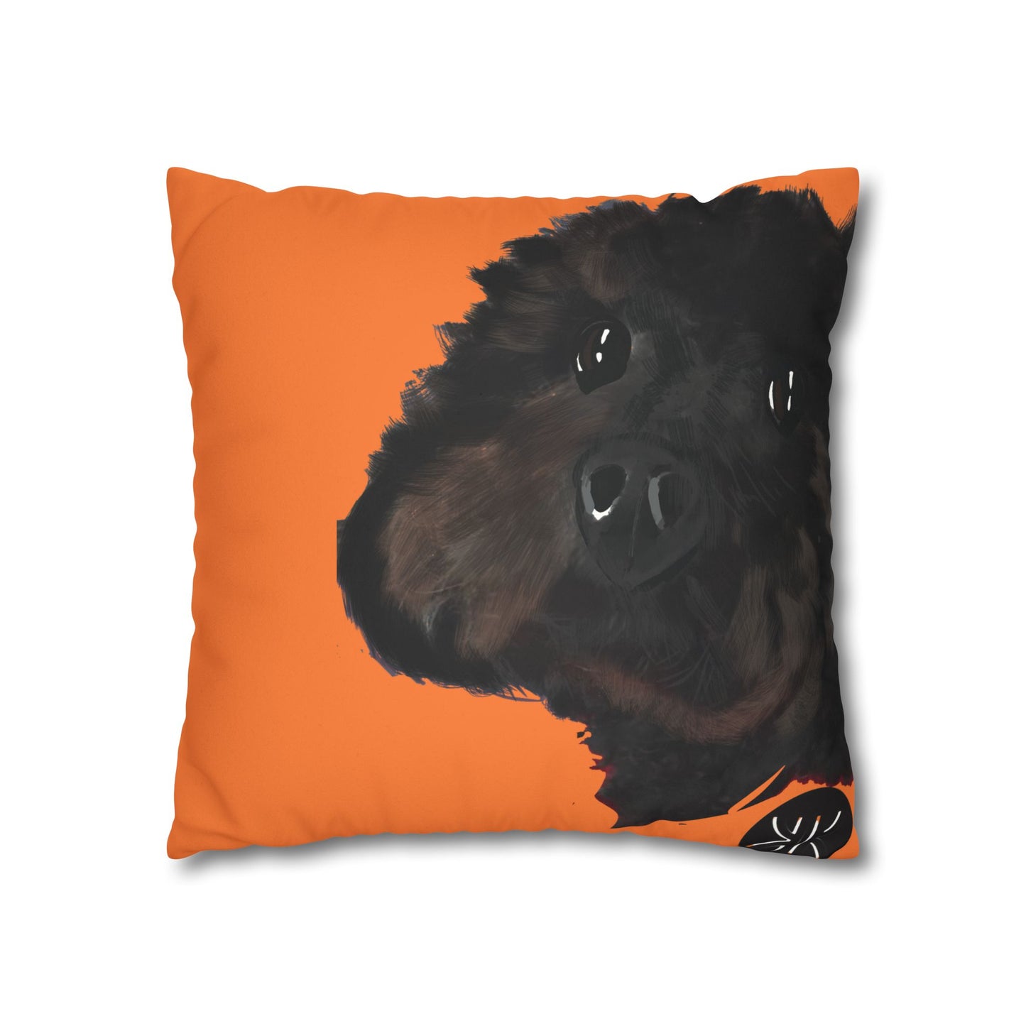 COAL Pillowcase - Modern Art Portrait Watercolour Design