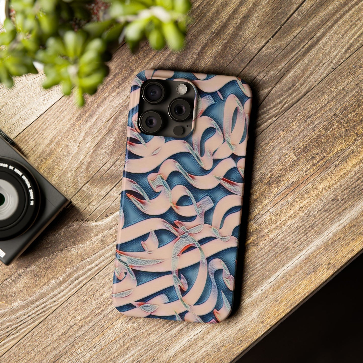 Copy of Copy of Copy of ' Modern Art Slim Phone Case -LOVE