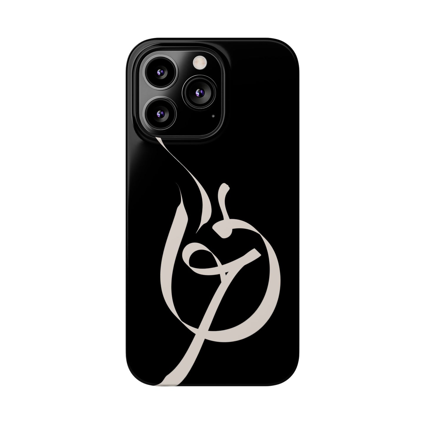' Modern Art Slim Phone Case -LOVE