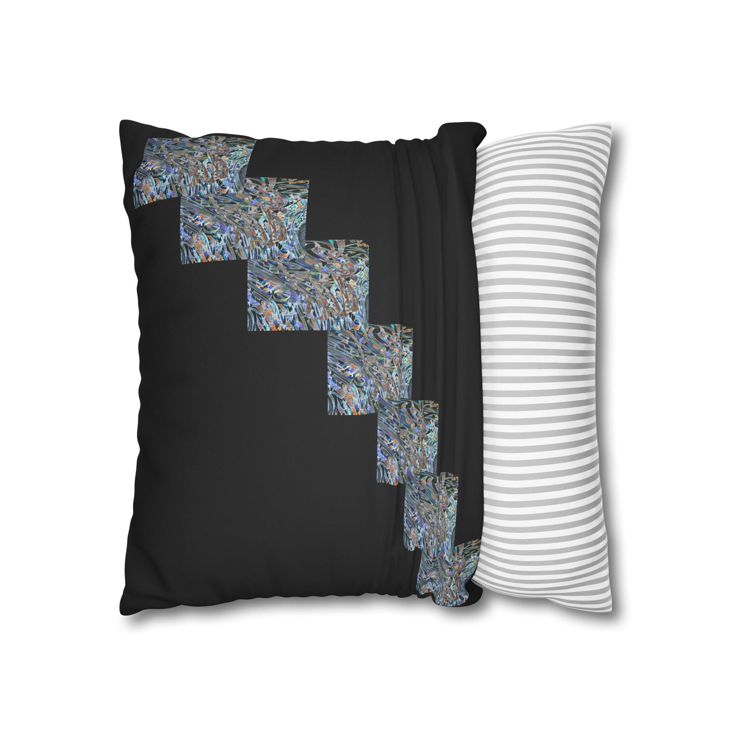 Modern art inspired beauty Faux Suede Square Pillow Cover l