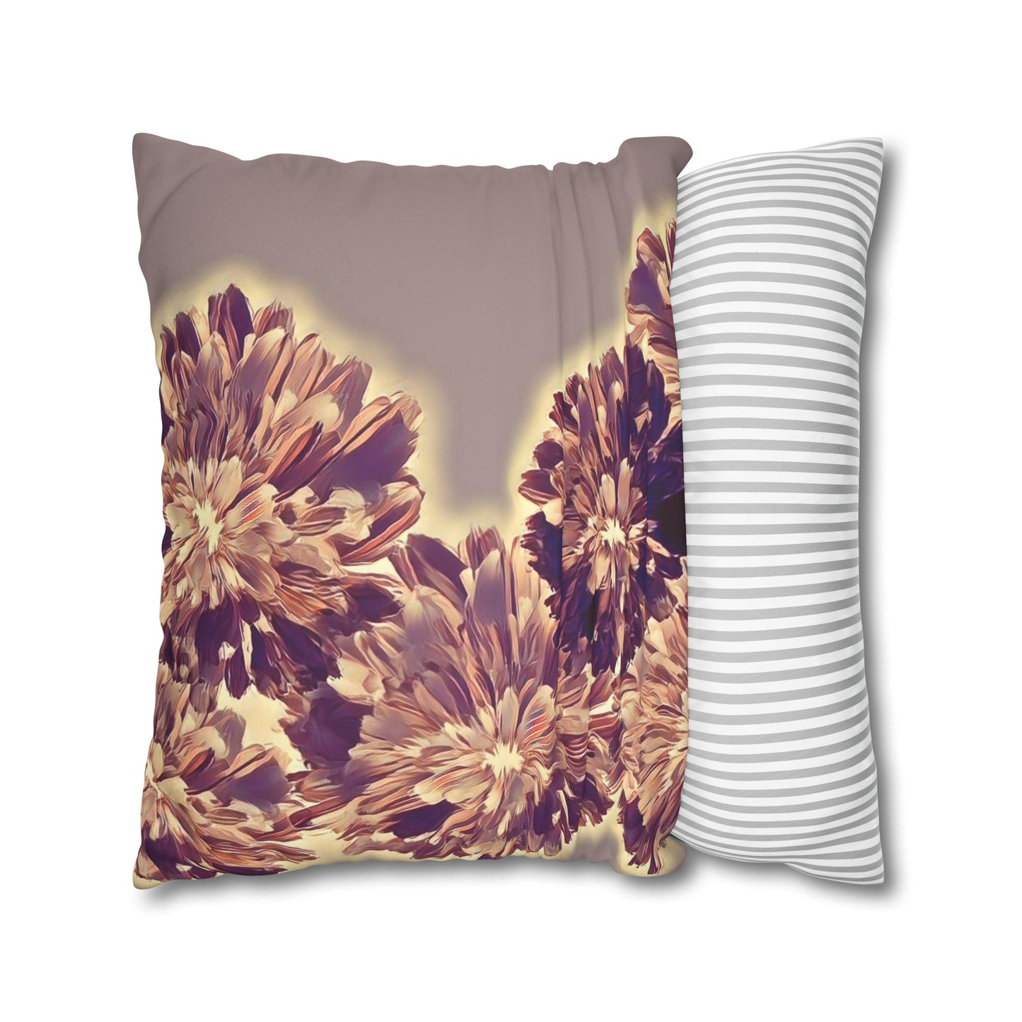 Copy of Modern Digital Painting ' Faux Suede Pillowcase - Home Design
