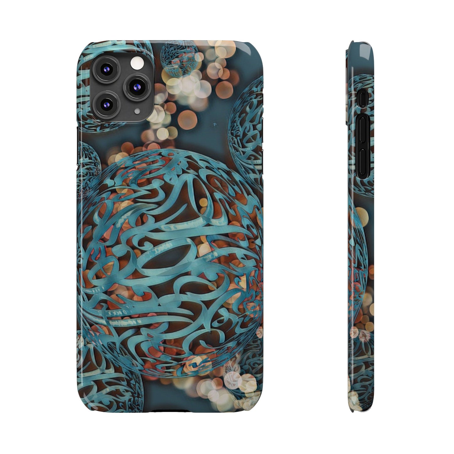 ' Modern Art Slim Phone Case -LOVE