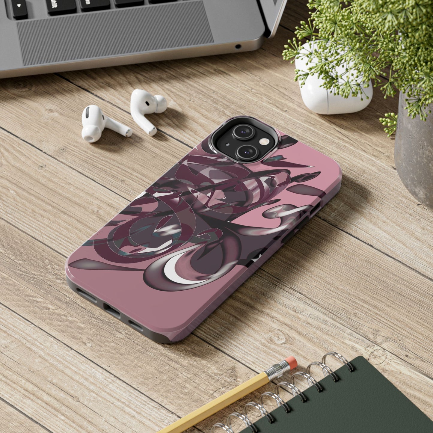 Phone Case - Modern Persian Calligraphy Design