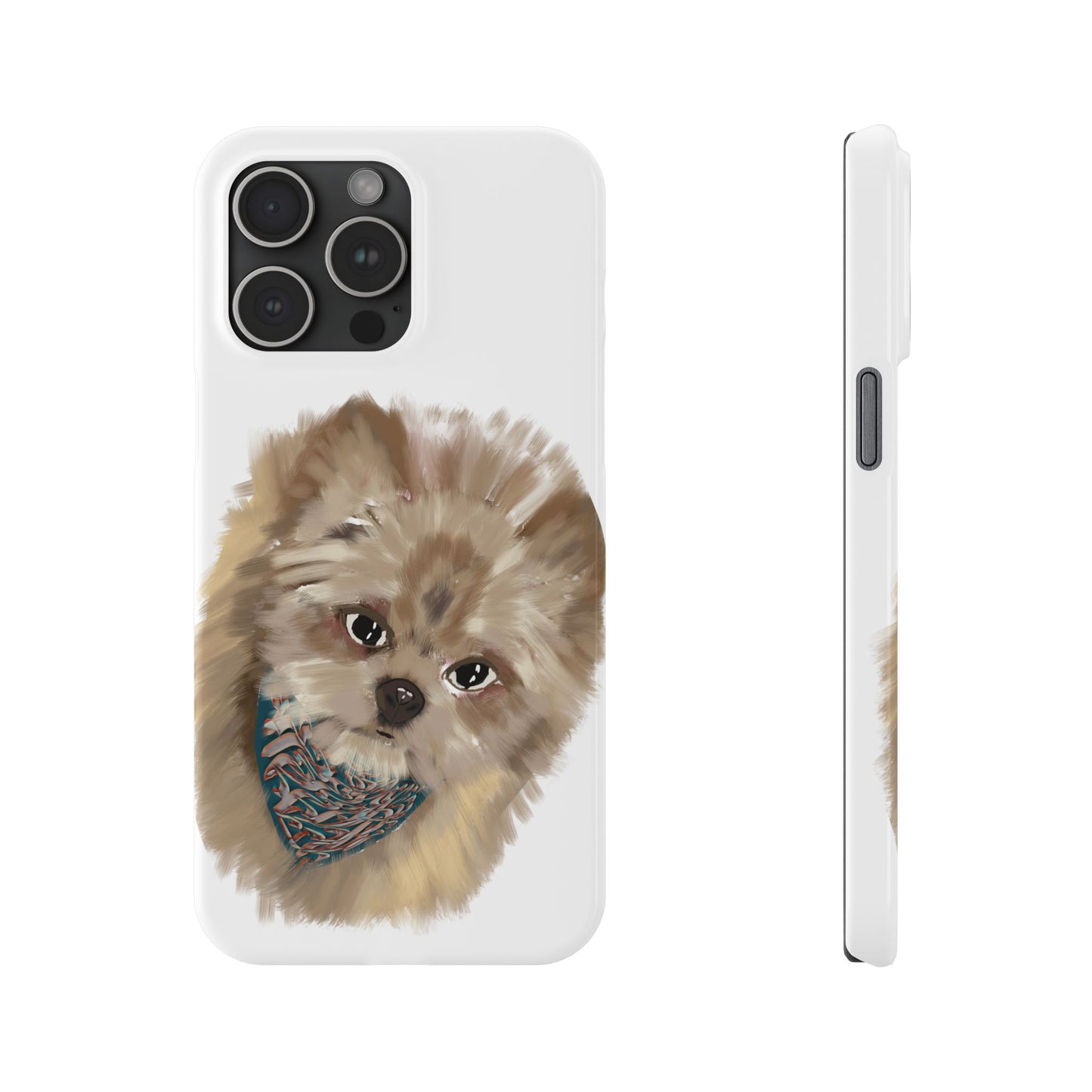 ' Modern Art Slim Phone Case-Lily