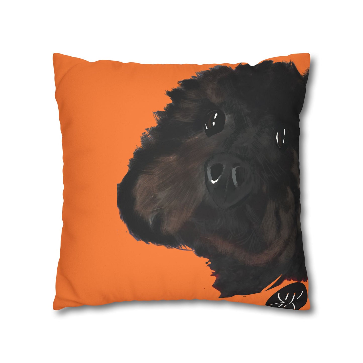 COAL Pillowcase - Modern Art Portrait Watercolour Design
