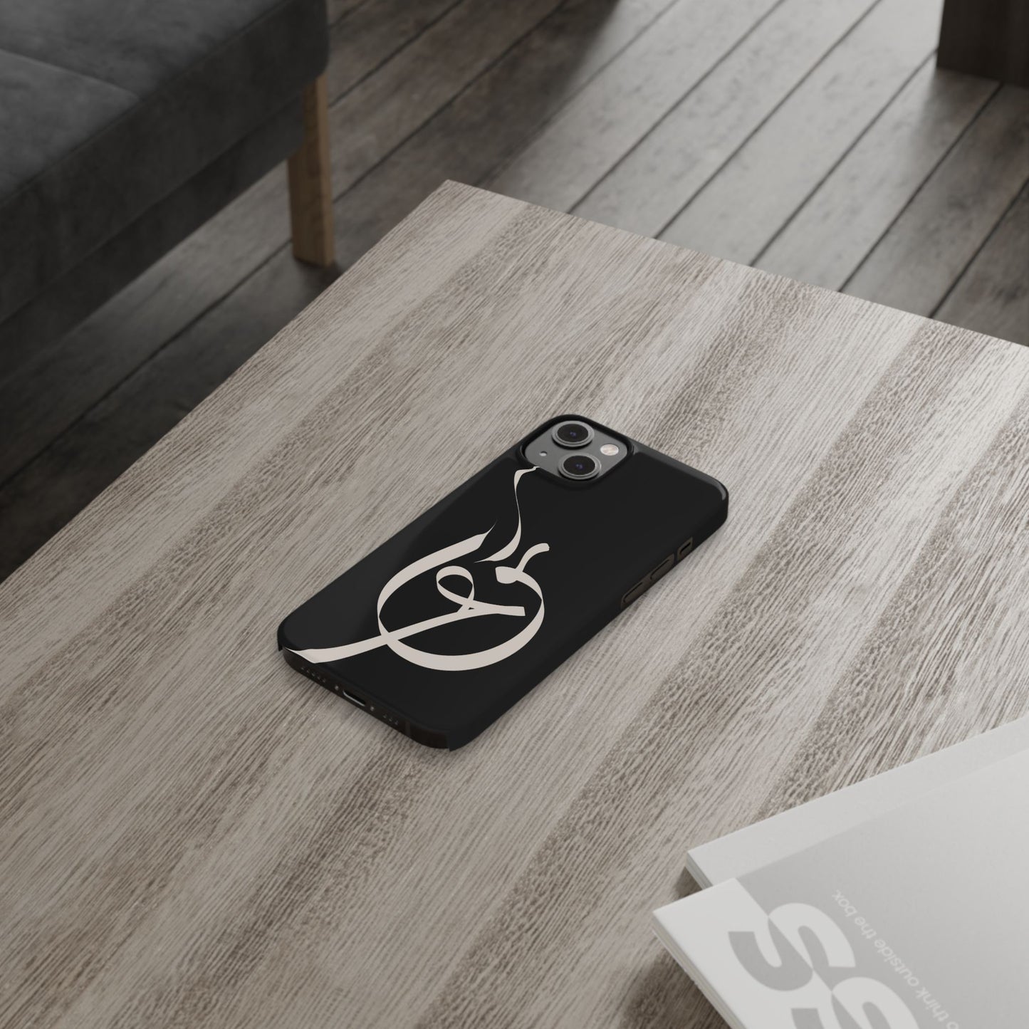 ' Modern Art Slim Phone Case -LOVE
