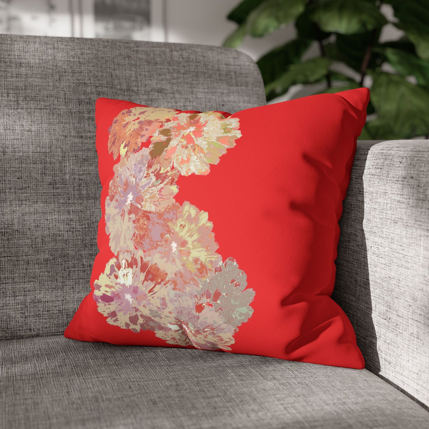 Modern Digital Painting ' Faux Suede Pillowcase - Home Design