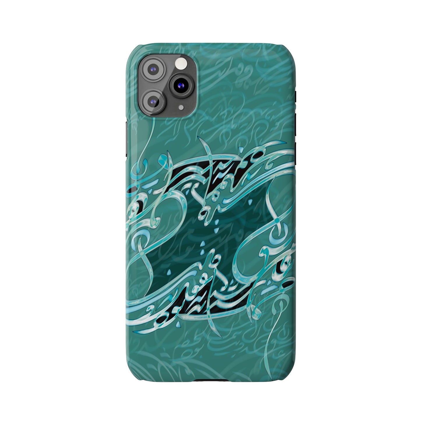 ' Modern Calligraphy Art Slim Phone Case