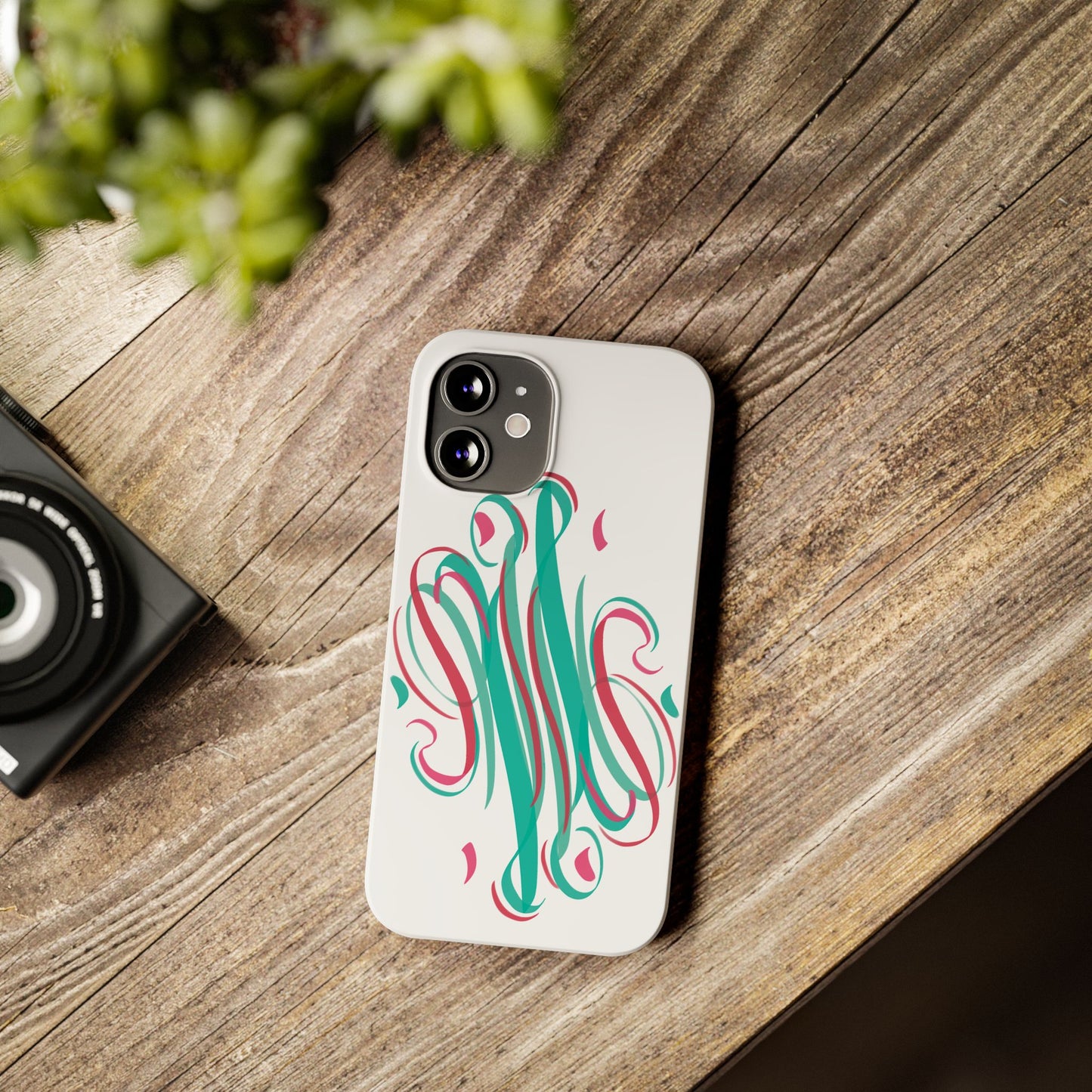 Spring inspired Modern Art Slim Phone Case -,