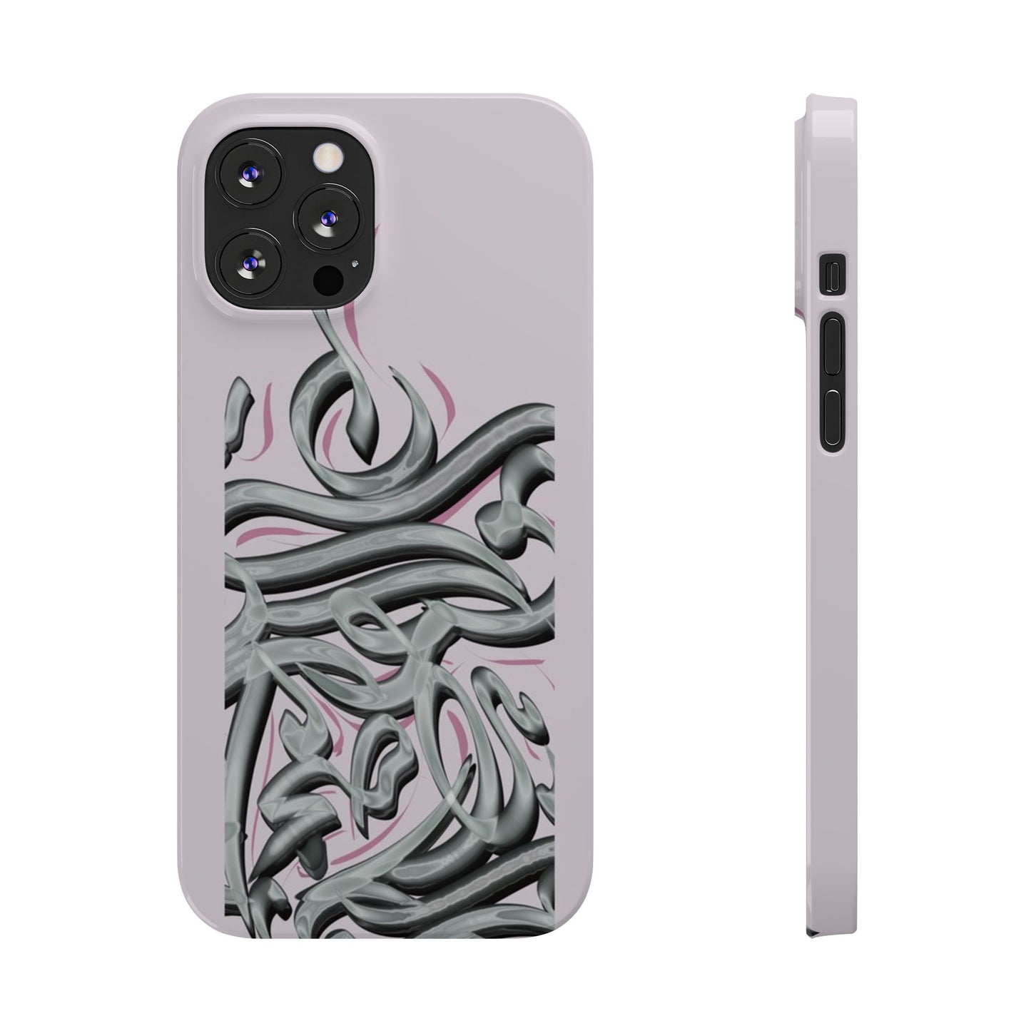 Modern Art Slim Phone Case -LOVE,