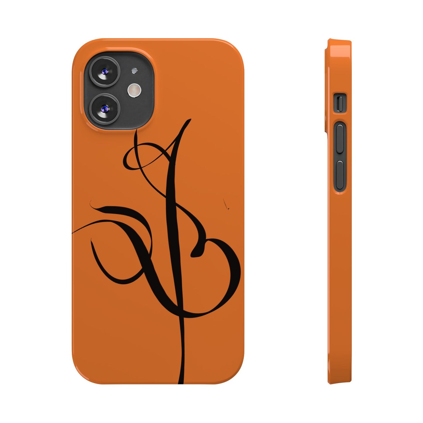 ' Modern Art Slim Phone Case -LOVE,