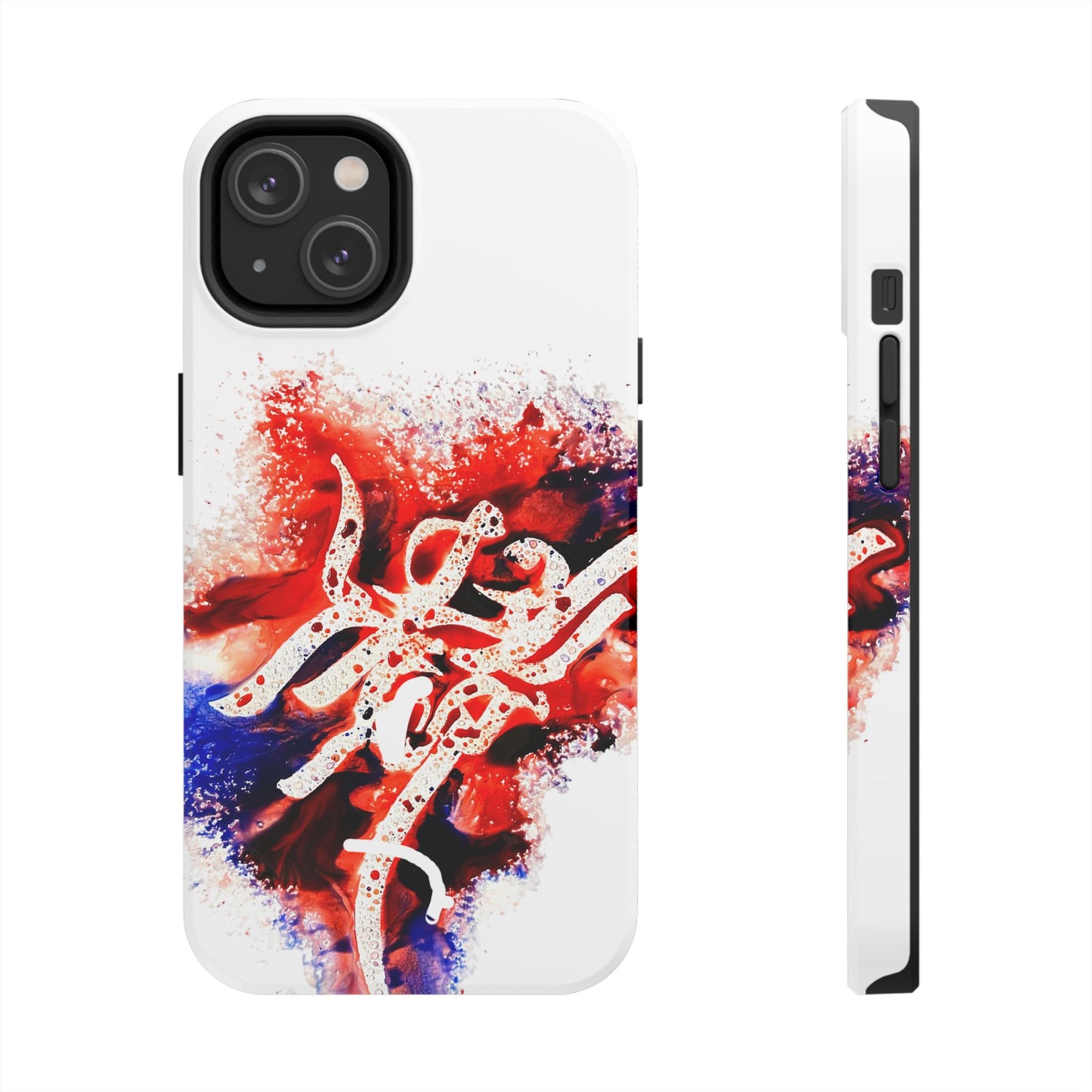 Candle Calligraphy Phone Case - Persian Art Inspired Beautiful Girl Design