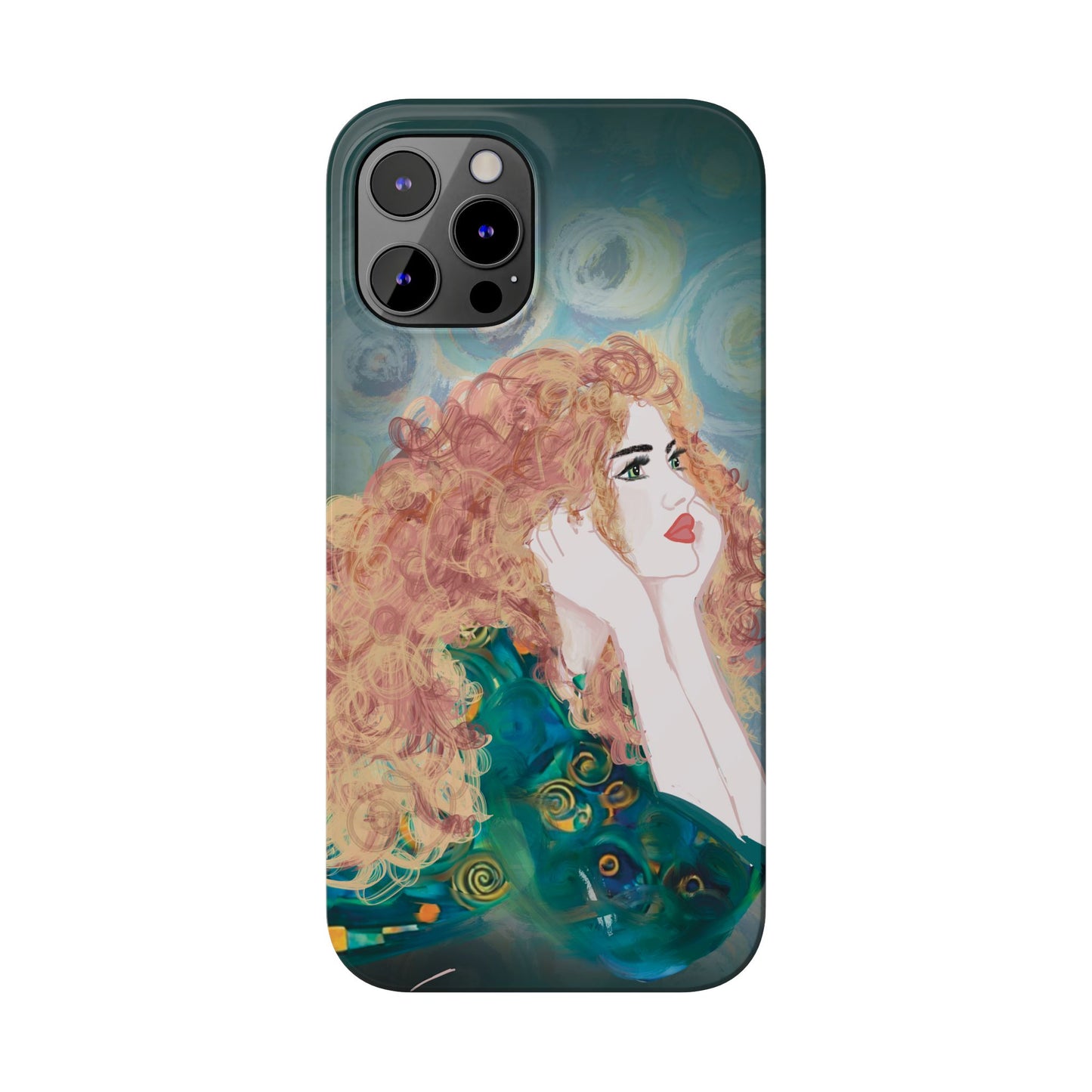 Copy of ' Modern Art  Slim Phone Case -LOVE
