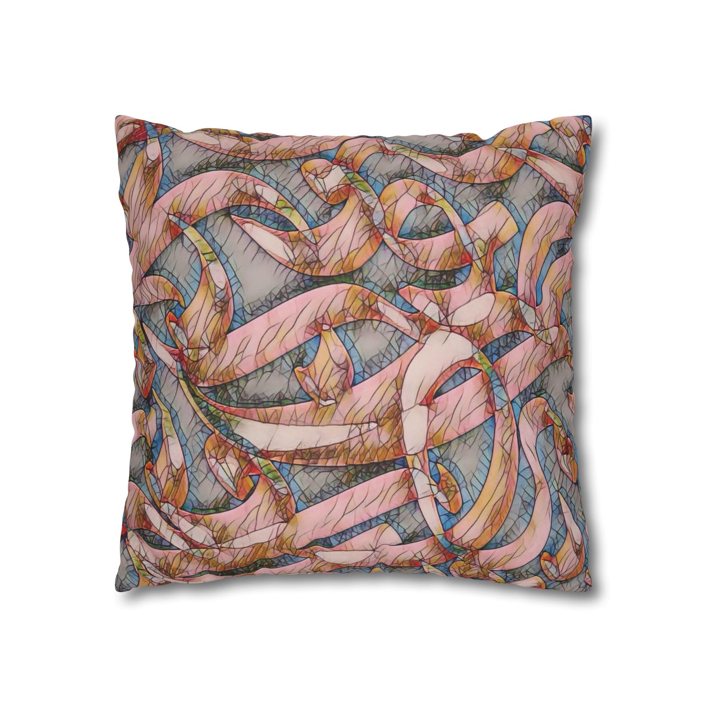 Copy of Pillowcase - Modern Art Portrait Watercolour Design