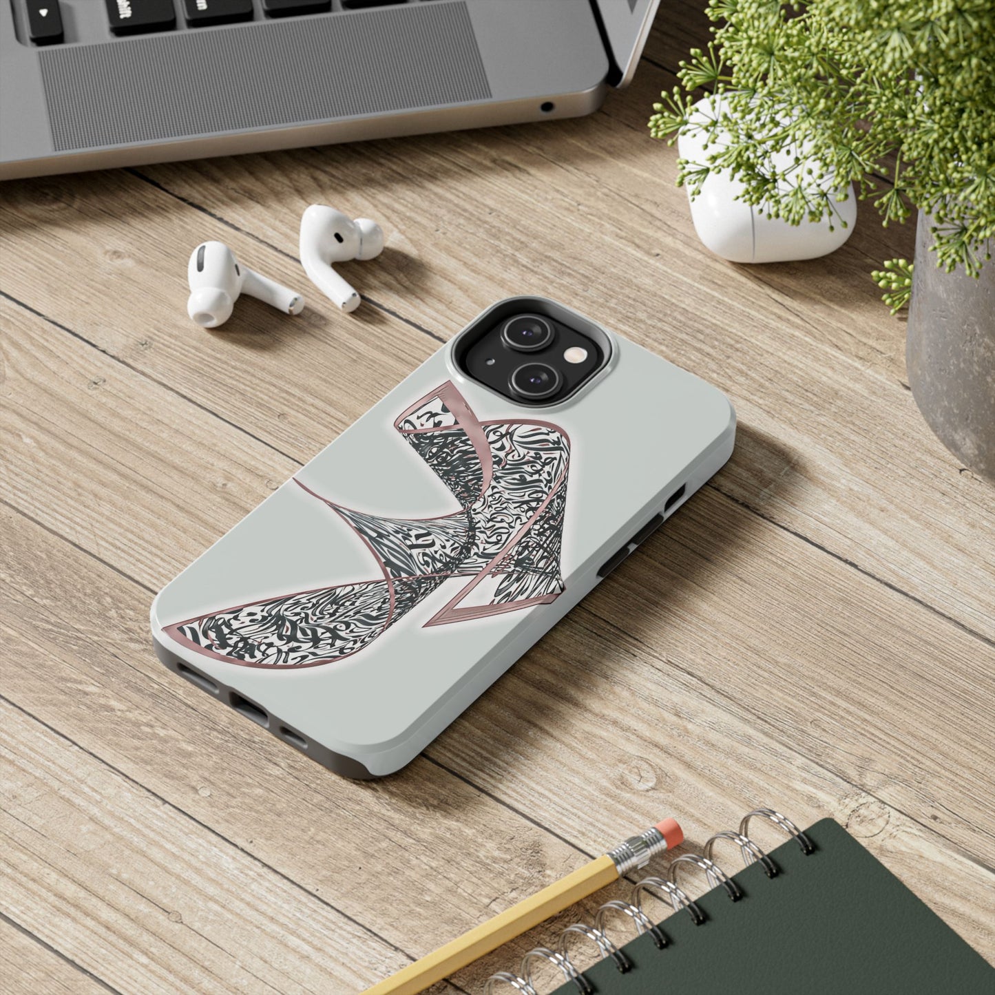 Phone Case Persian Calligraphy Modern Handwriting