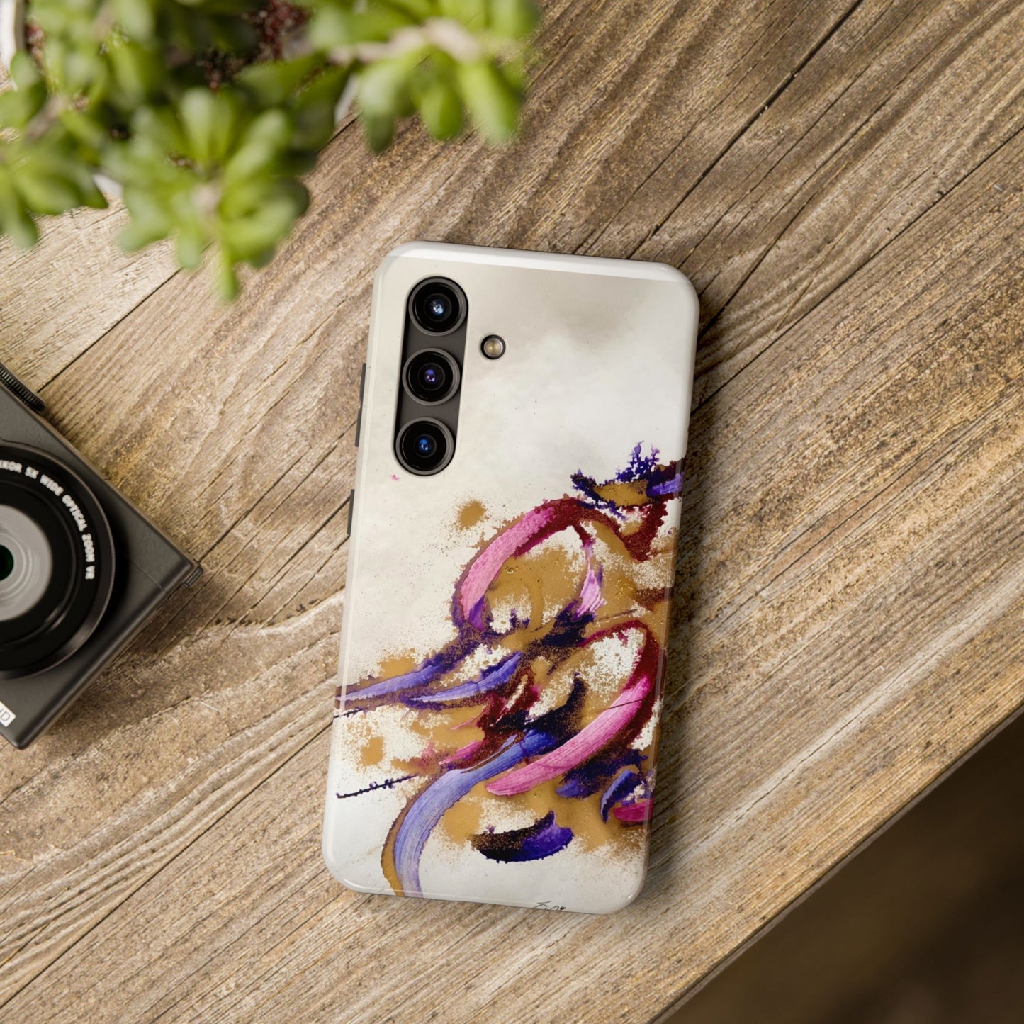 Phone Case Persian Calligraphy Art.