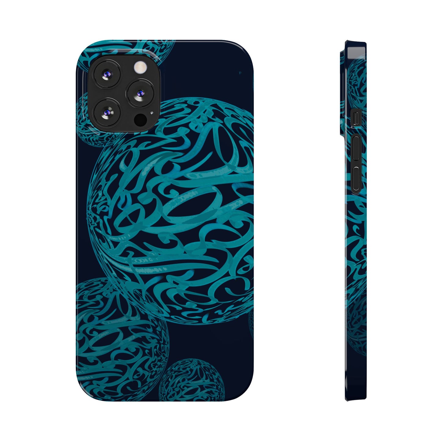 ' Modern Art Slim Phone Case -LOVE