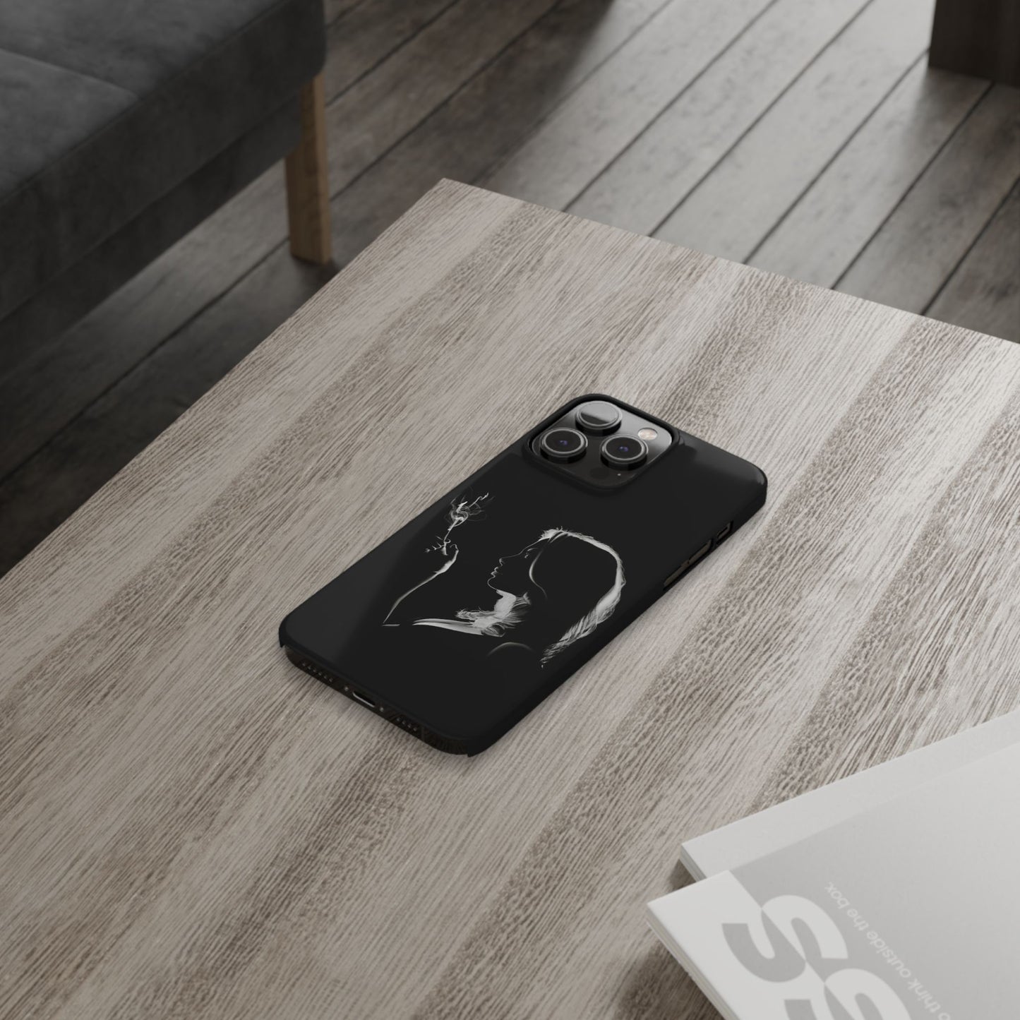 Copy of Modern Calligraphy Slim Phone Case -Eshgh (LOVE)