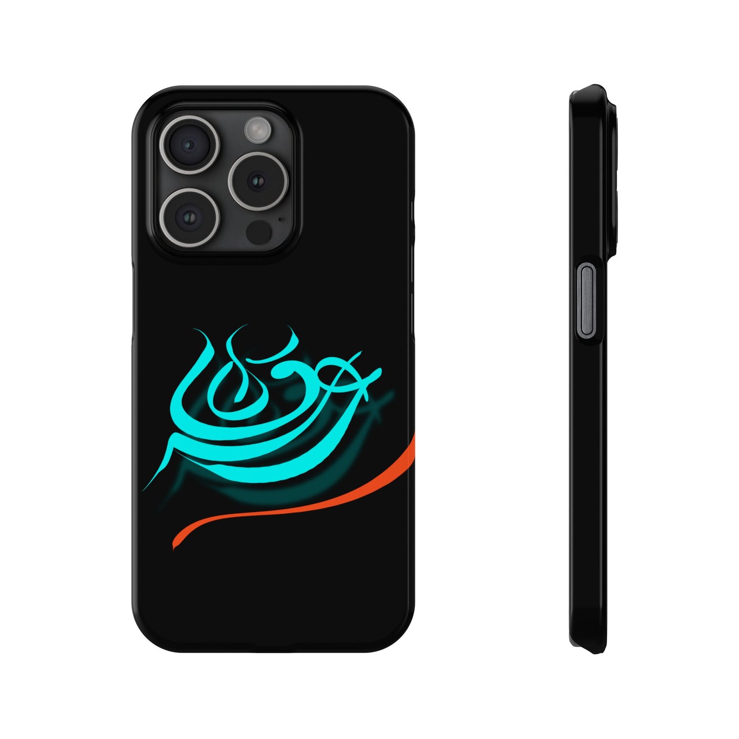 ' Modern Art Slim Phone Case -LOVE