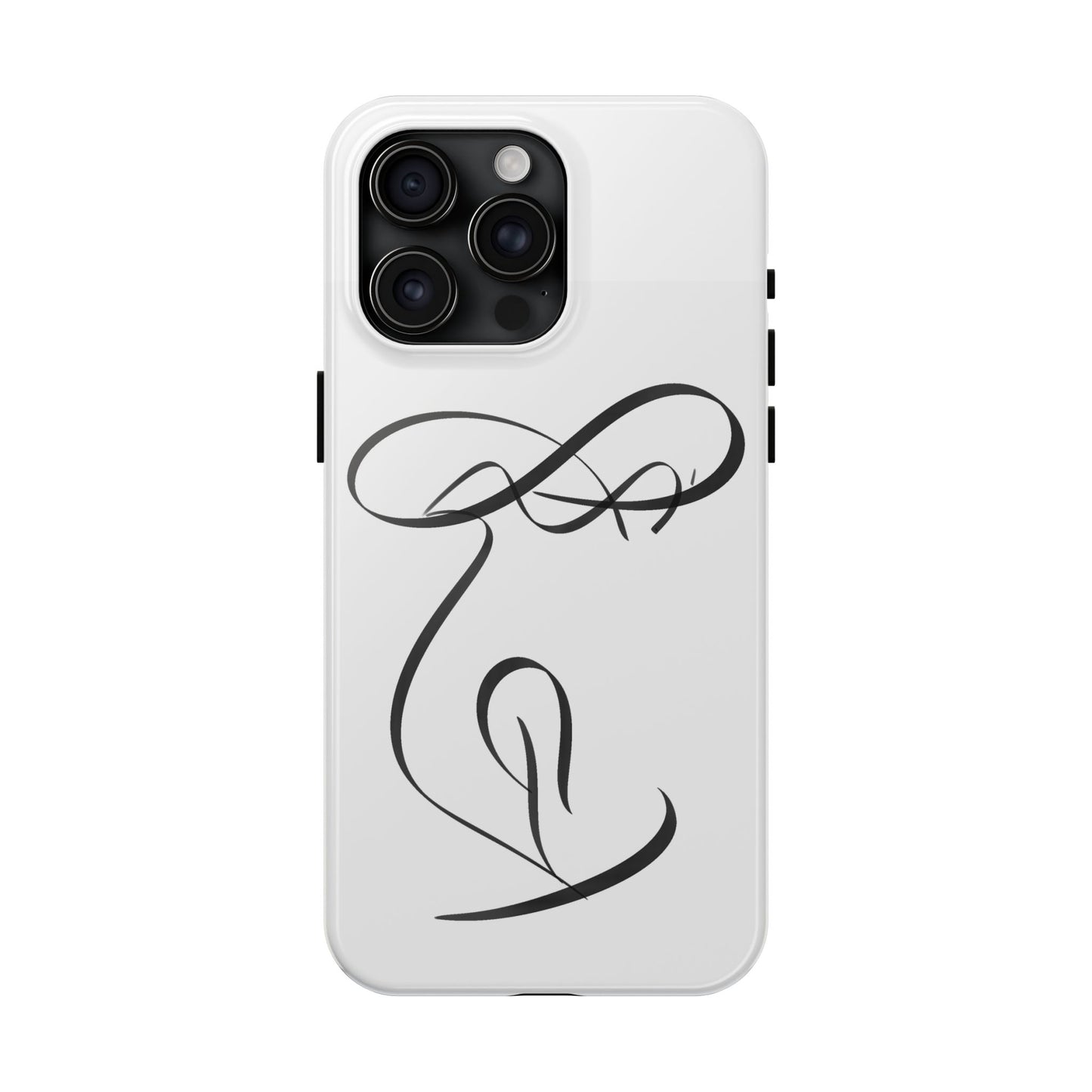 Handwritten Farsi Calligraphy 'Hiich' Design
