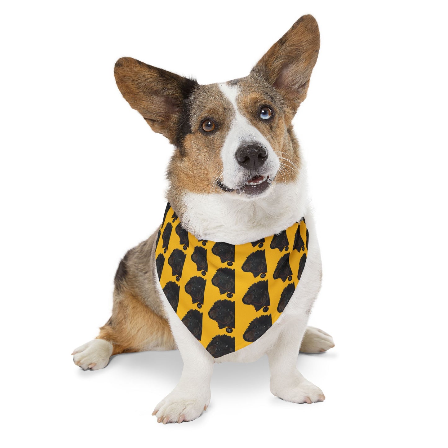 COAL Dapper Dog Bandana Collar - Cute Pet Accessory with Bowtie Design