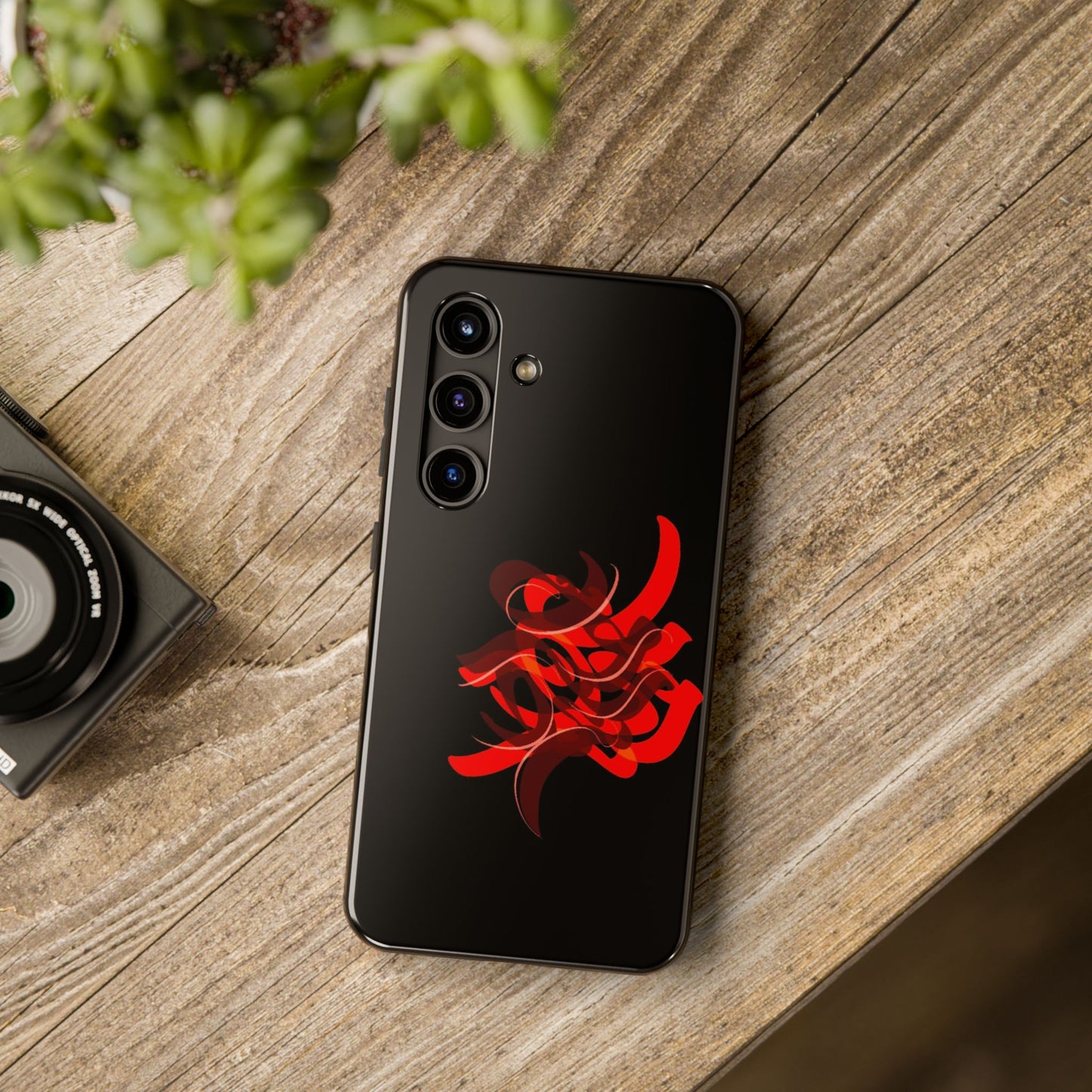 Phone Case - Persian Calligraphy Handwriting Design.: