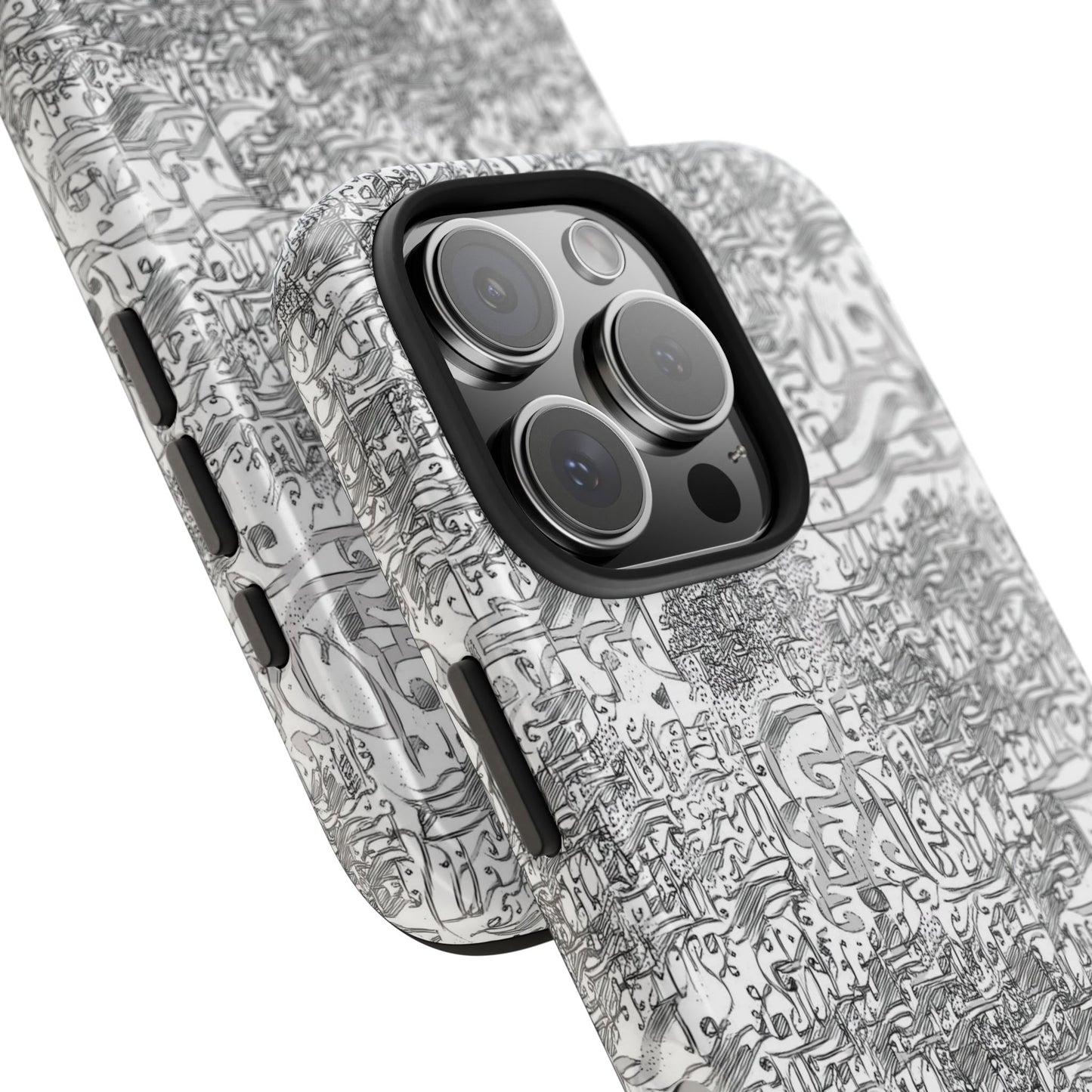 Phone Case Persian Calligraphy Modern Handwriting