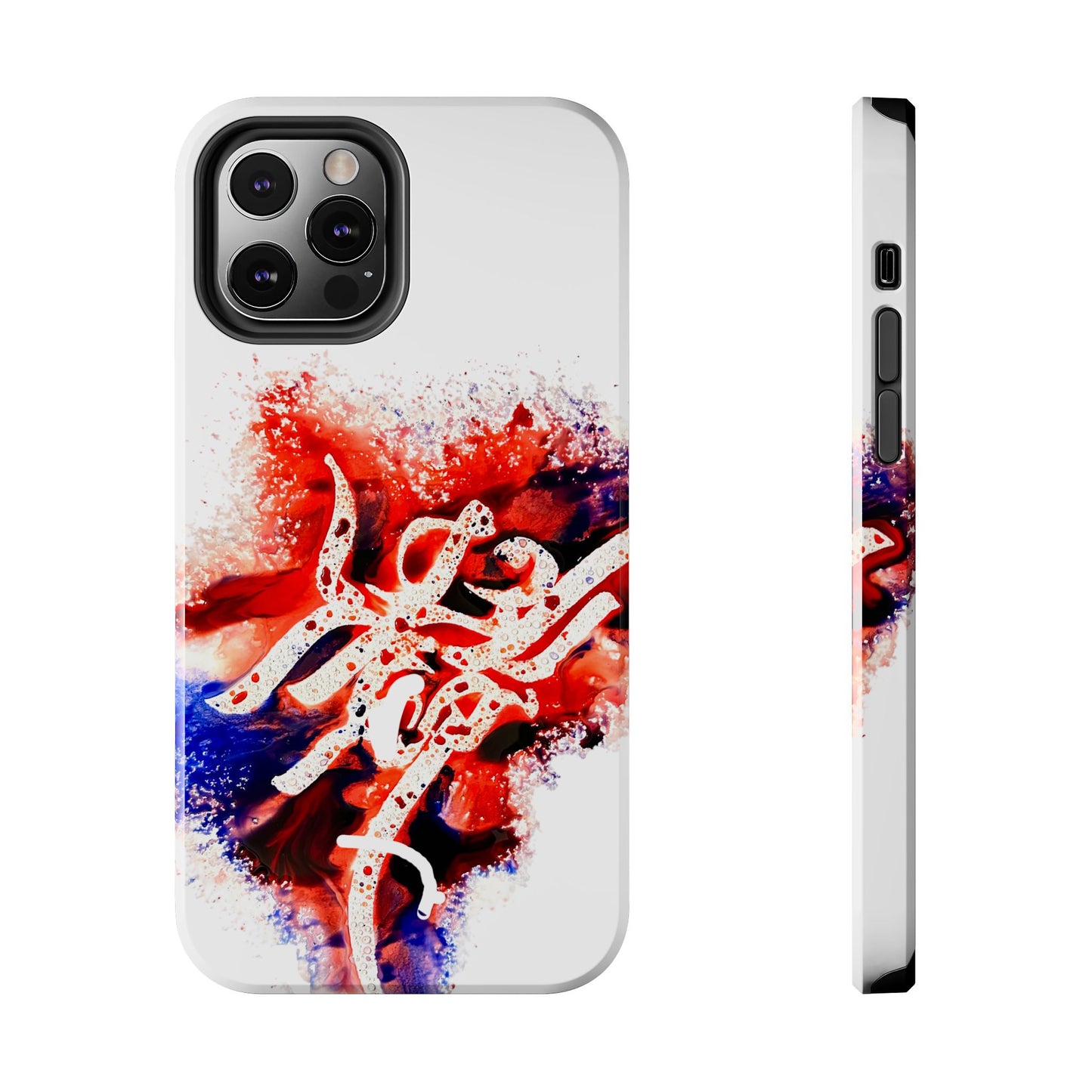 Candle Calligraphy Phone Case - Persian Art Inspired Beautiful Girl Design
