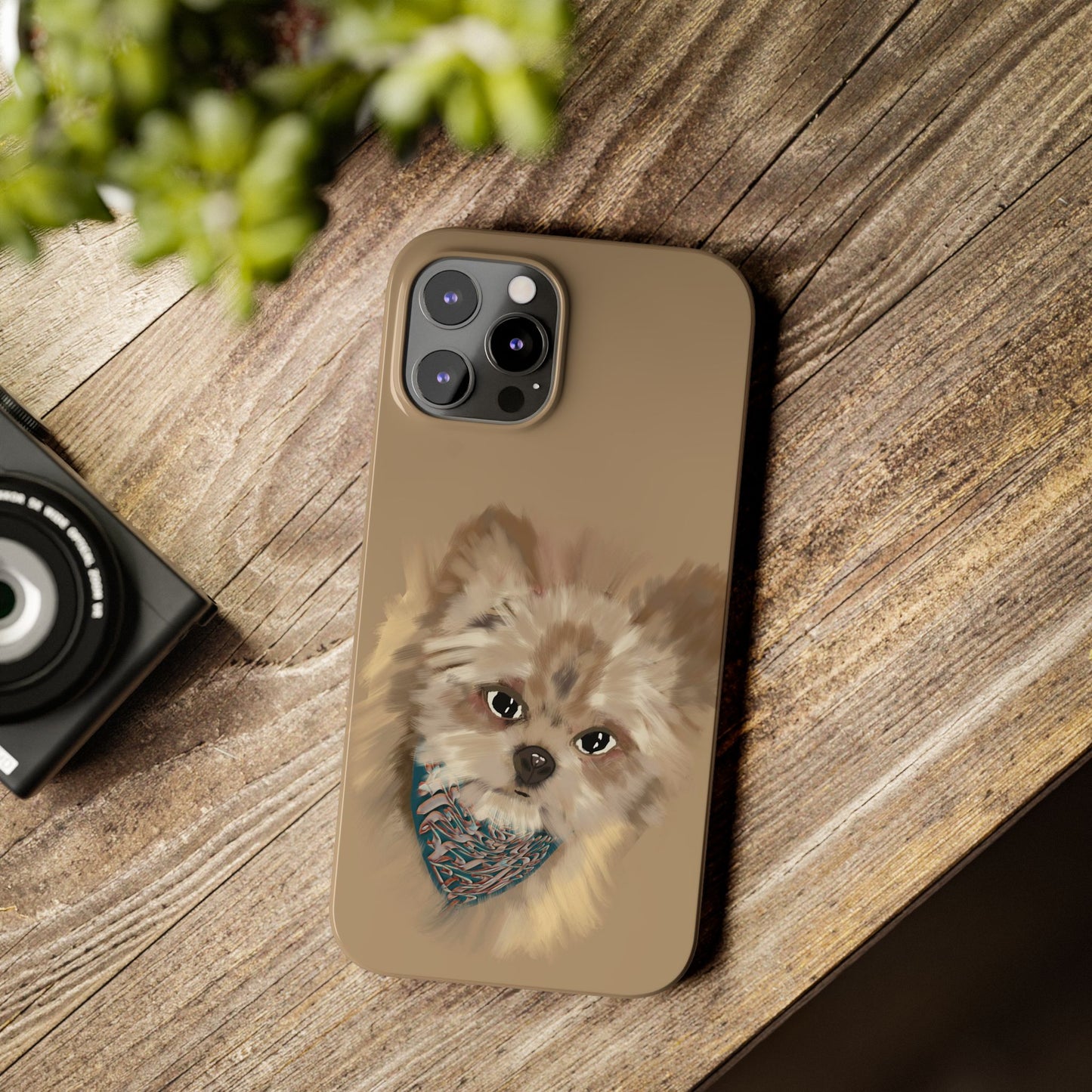 ' Modern Art Slim Phone Case -Lily