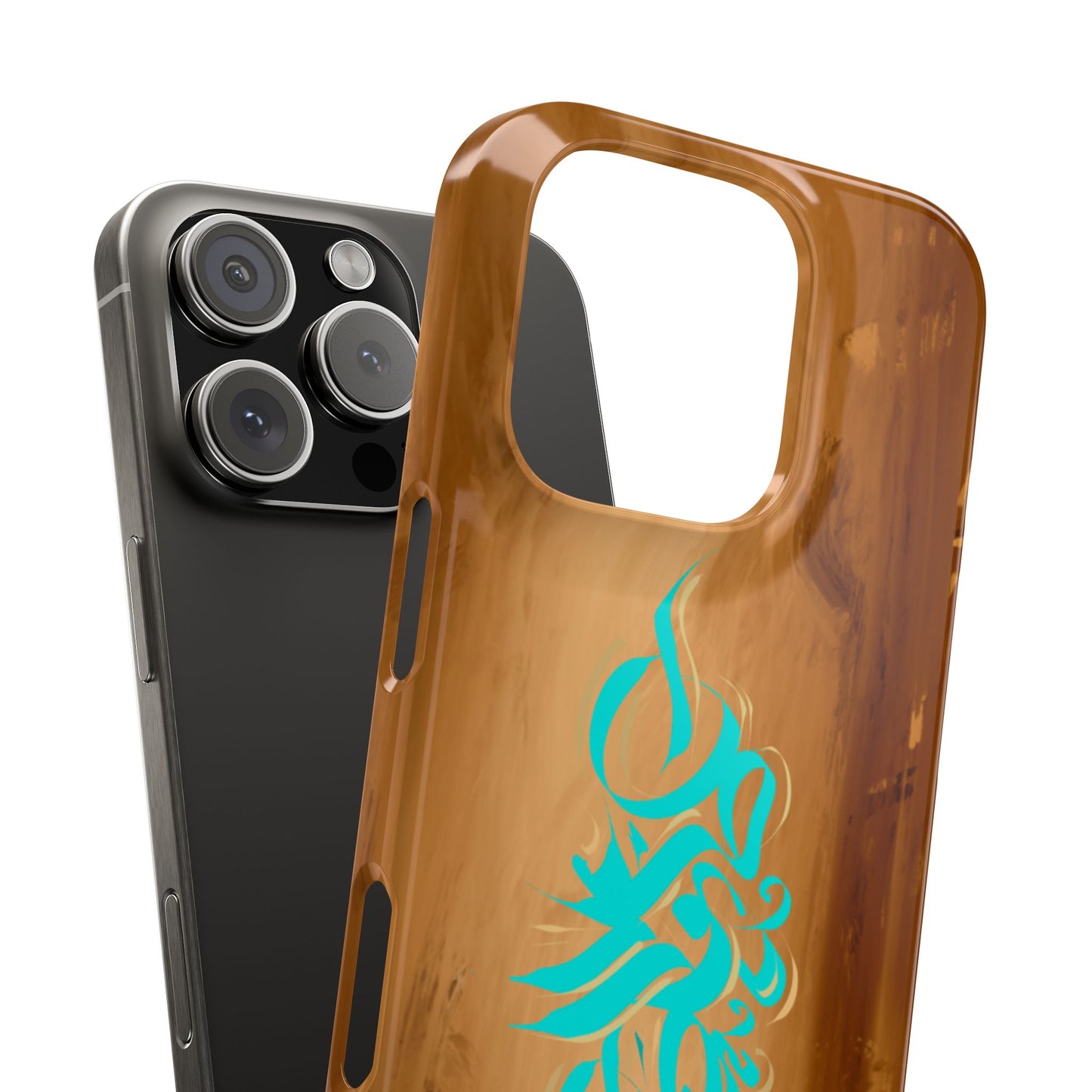 Modern Art Slim Phone Case -LOVE