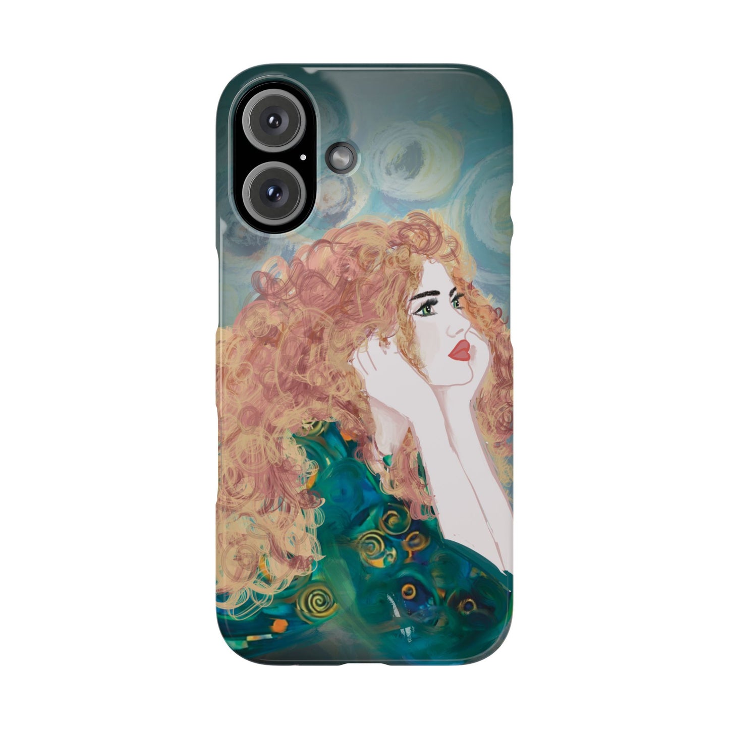 Copy of ' Modern Art  Slim Phone Case -LOVE