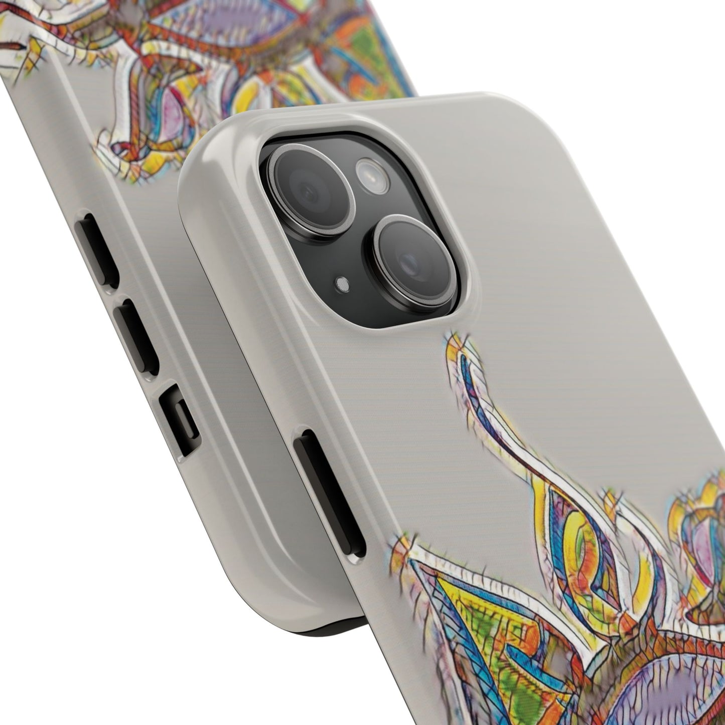 Phone Case Persian Calligraphy Modern Handwriting.