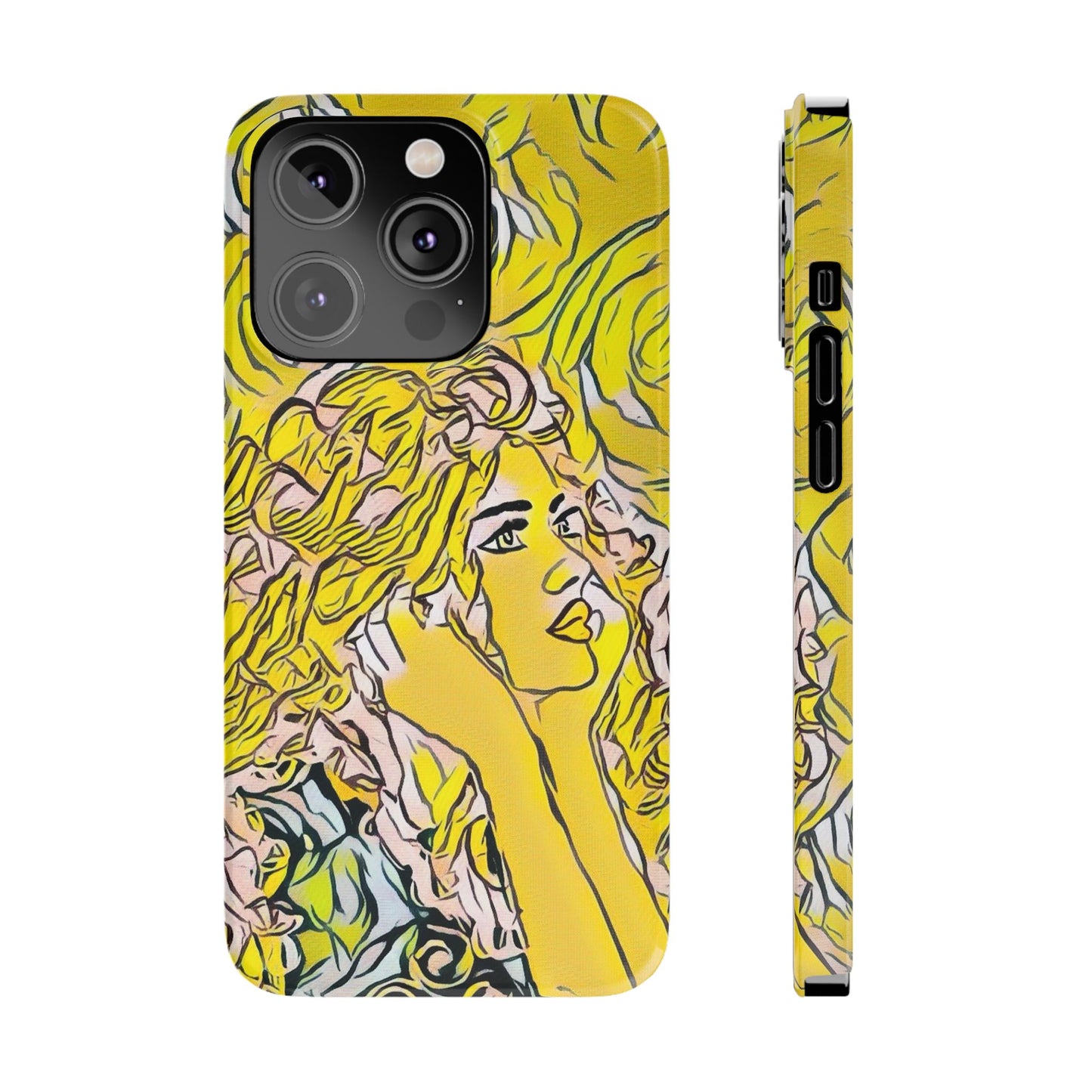 ' Modern Art Slim Phone Case -