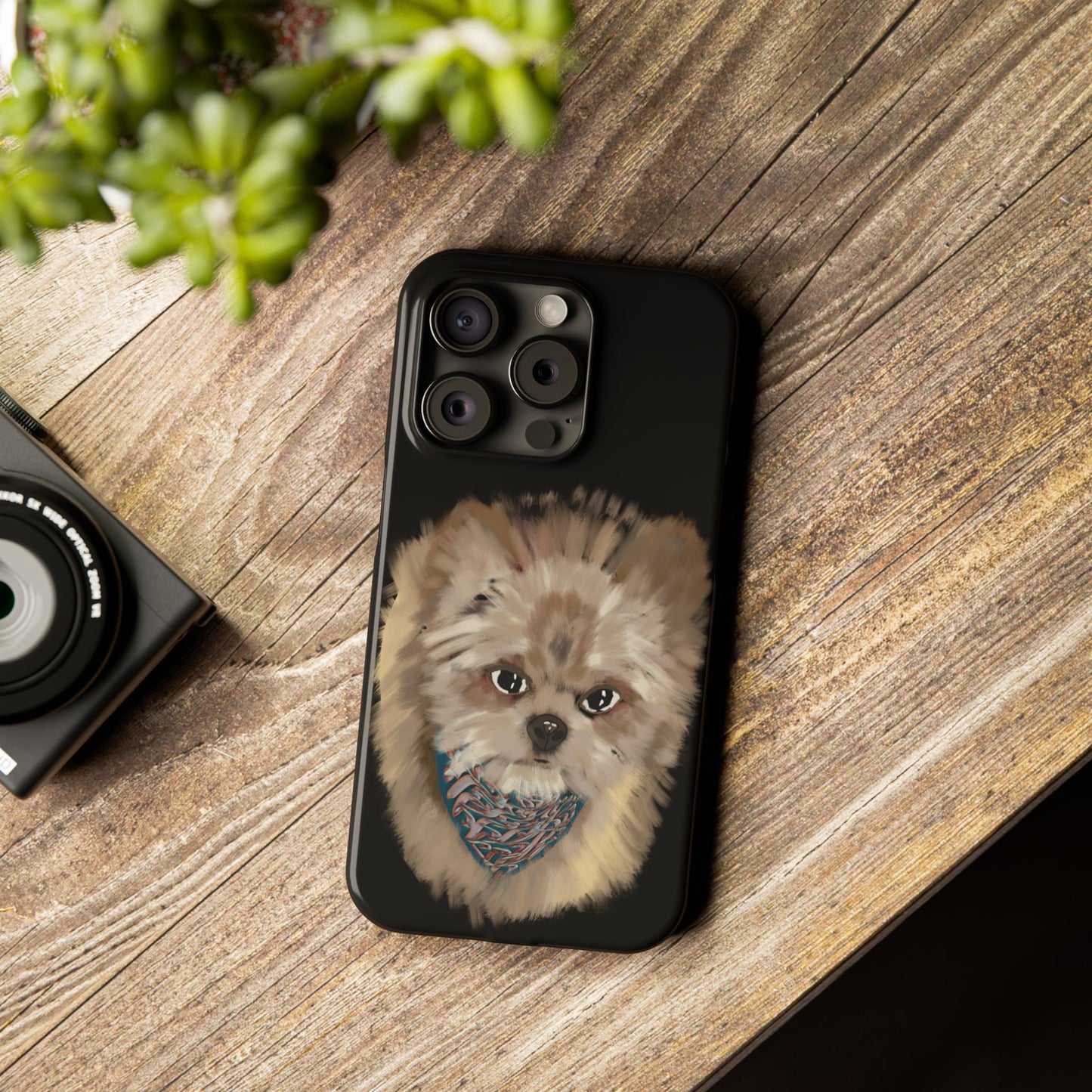 Copy of Copy of Copy of Copy of ' Modern Art Slim Phone Case -LOVE I-