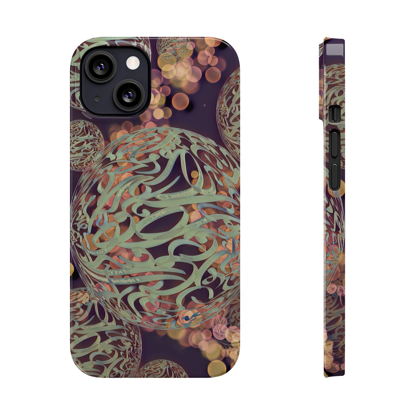 Copy of Copy of ' Modern Art Slim Phone Case -LOVE I-