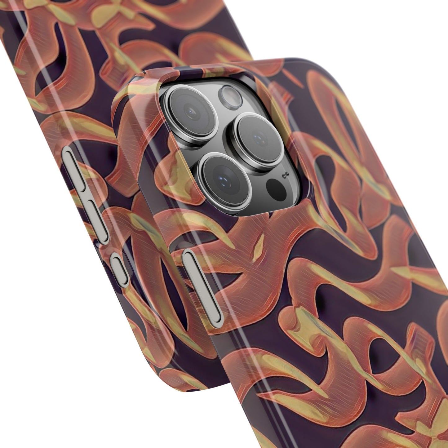 ' Modern Art Slim Phone Case -LOVE I-