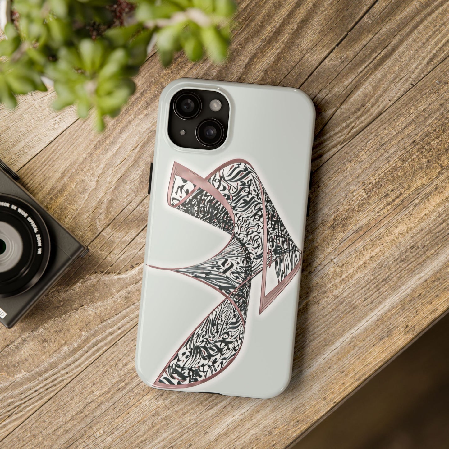 Phone Case Persian Calligraphy Modern Handwriting