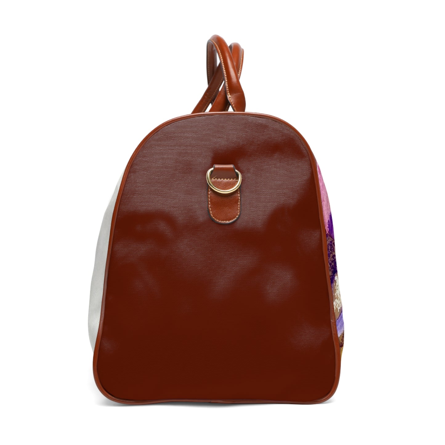 Vibrant Waterproof Travel Bag - KalliK modern calligraphy - Perfect for Adventurers
