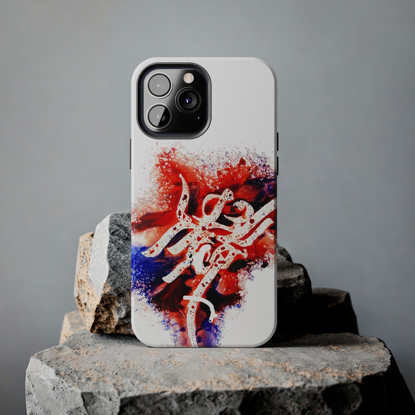 Candle Calligraphy Phone Case - Persian Art Inspired Beautiful Girl Design