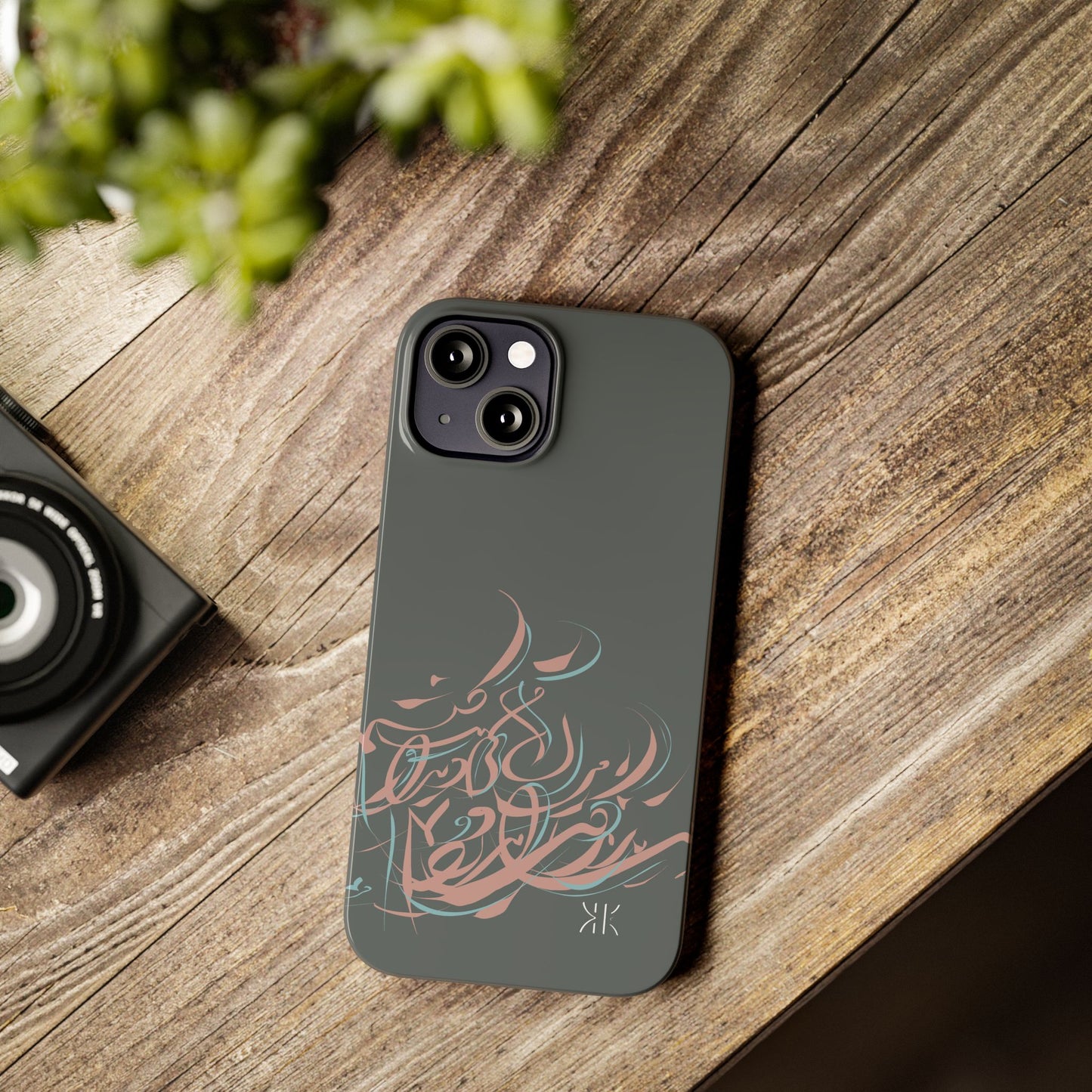 Modern Persian Calligraphy Kalli K Slim Phone Case
