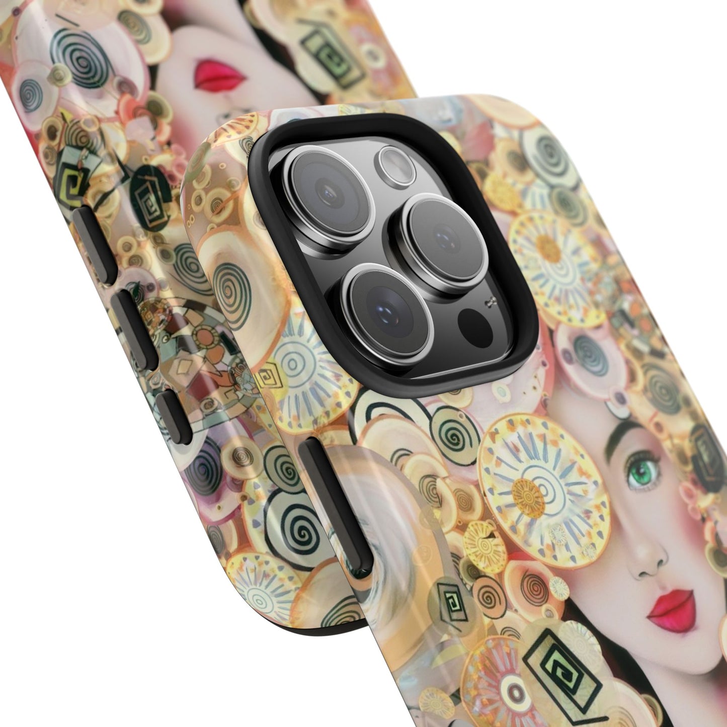 Phone Case - Persian Art Inspired Beautiful Girl Design
