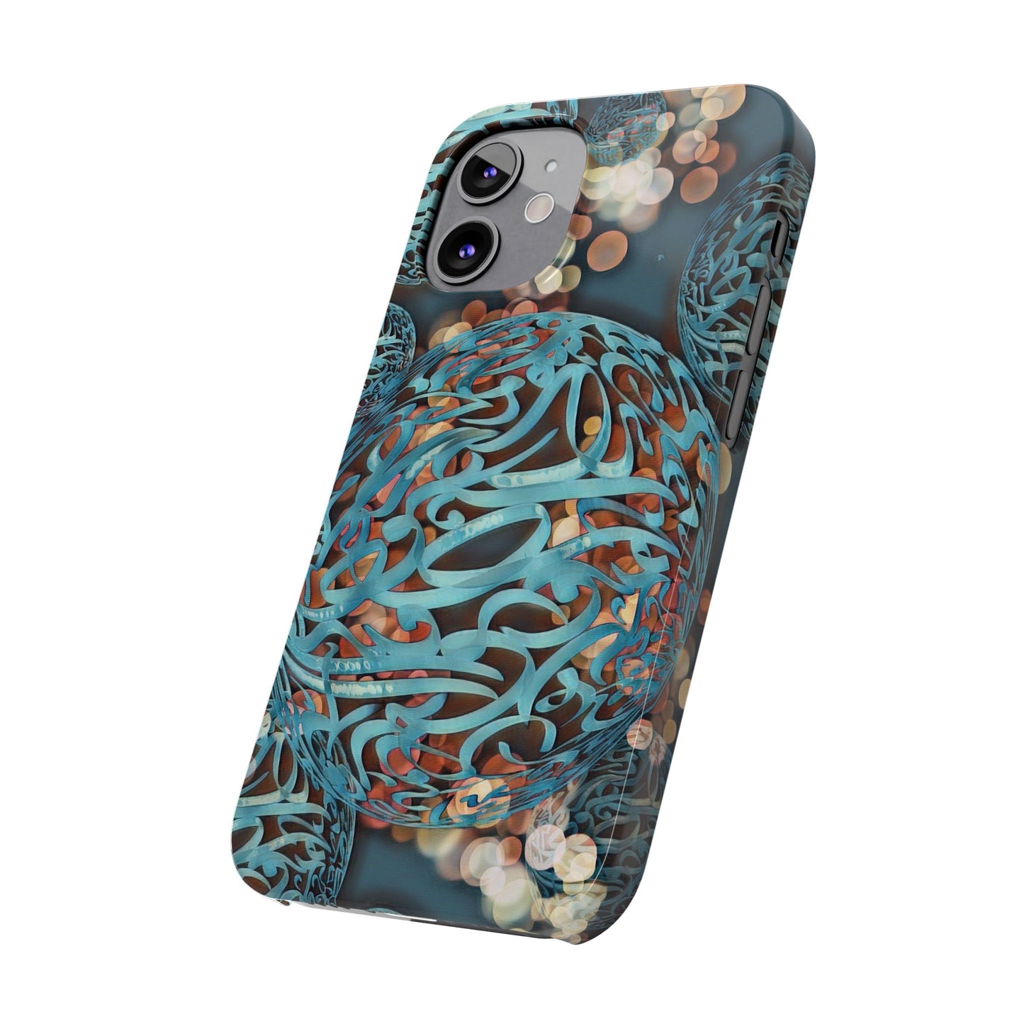 ' Modern Art Slim Phone Case -LOVE