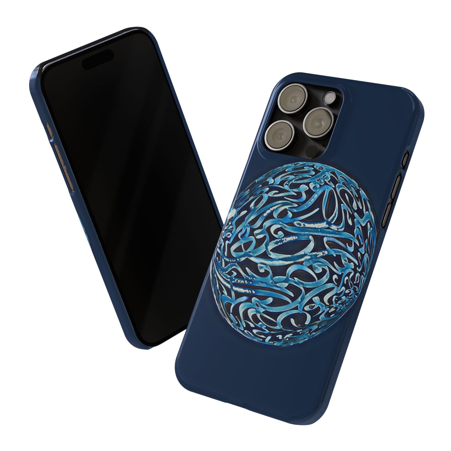 ' Modern Art Slim Phone Case -LOVE