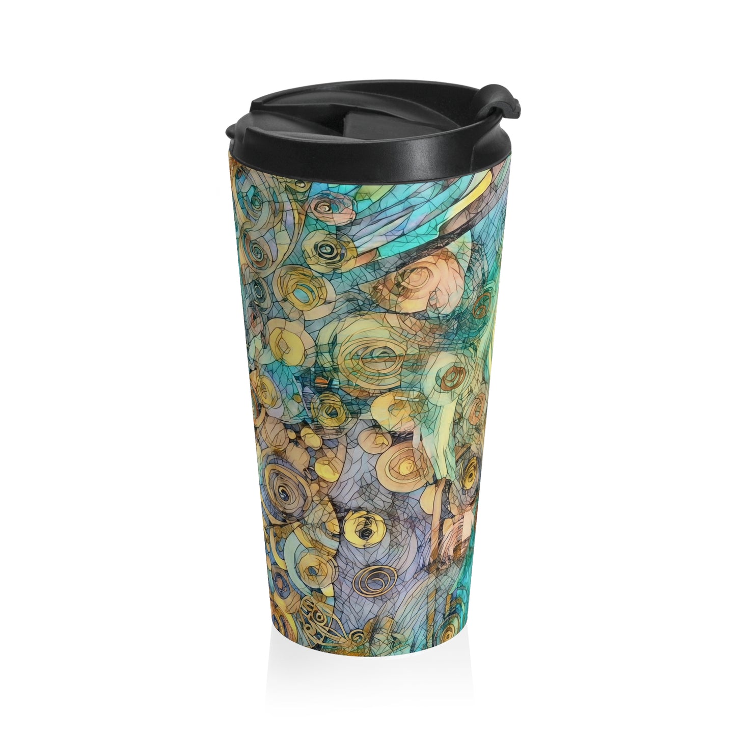 Golden Reverie / Stainless Steel Travel Mug