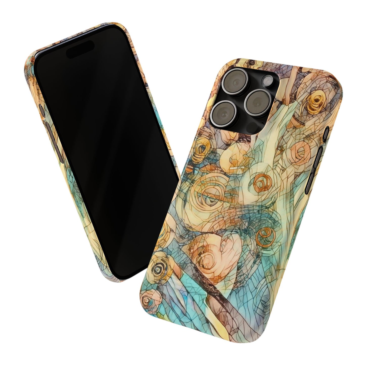 . ' Modern Art Slim Phone Case -.